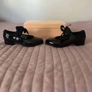 NWT | Black Tap Dance Shoes | Size 10 Little Girl